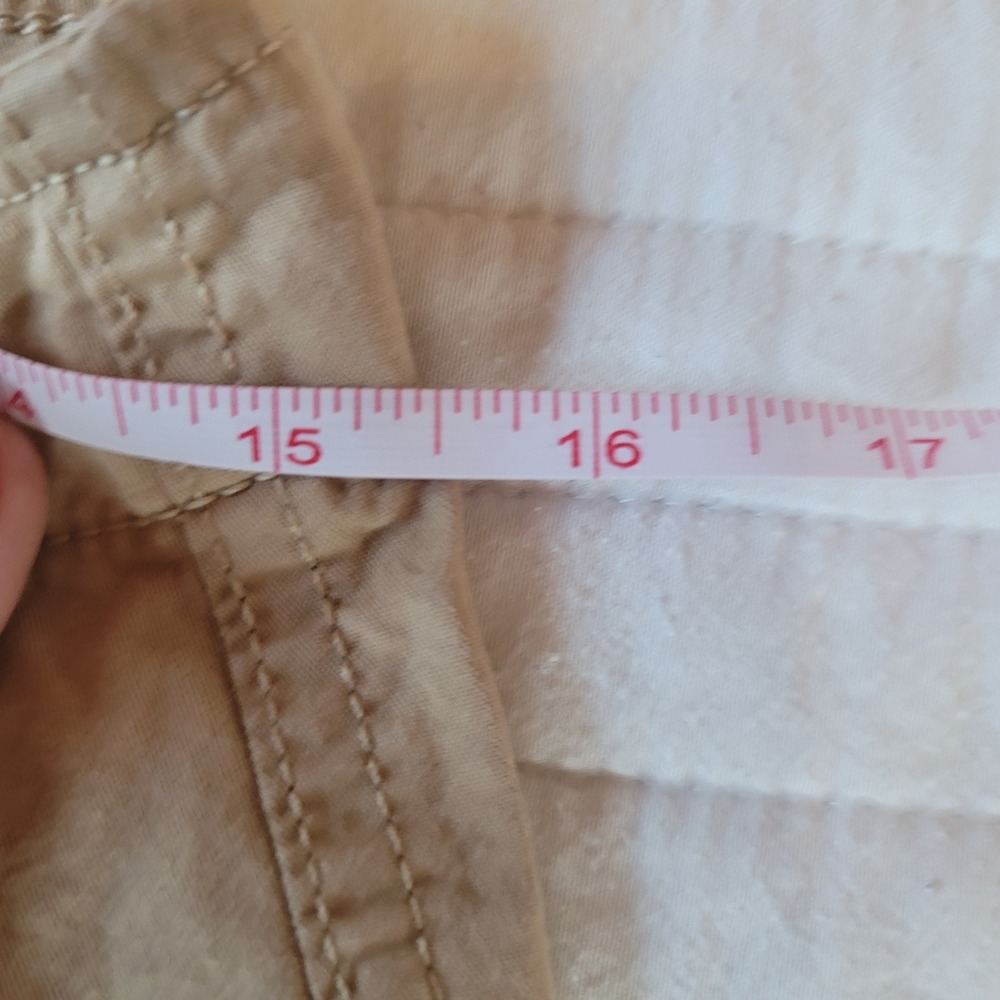 Sanctuary Cargo Jogger Pants Tan Utility Pockets Drawstring Ankle Women Size 29 - Picture 6 of 8